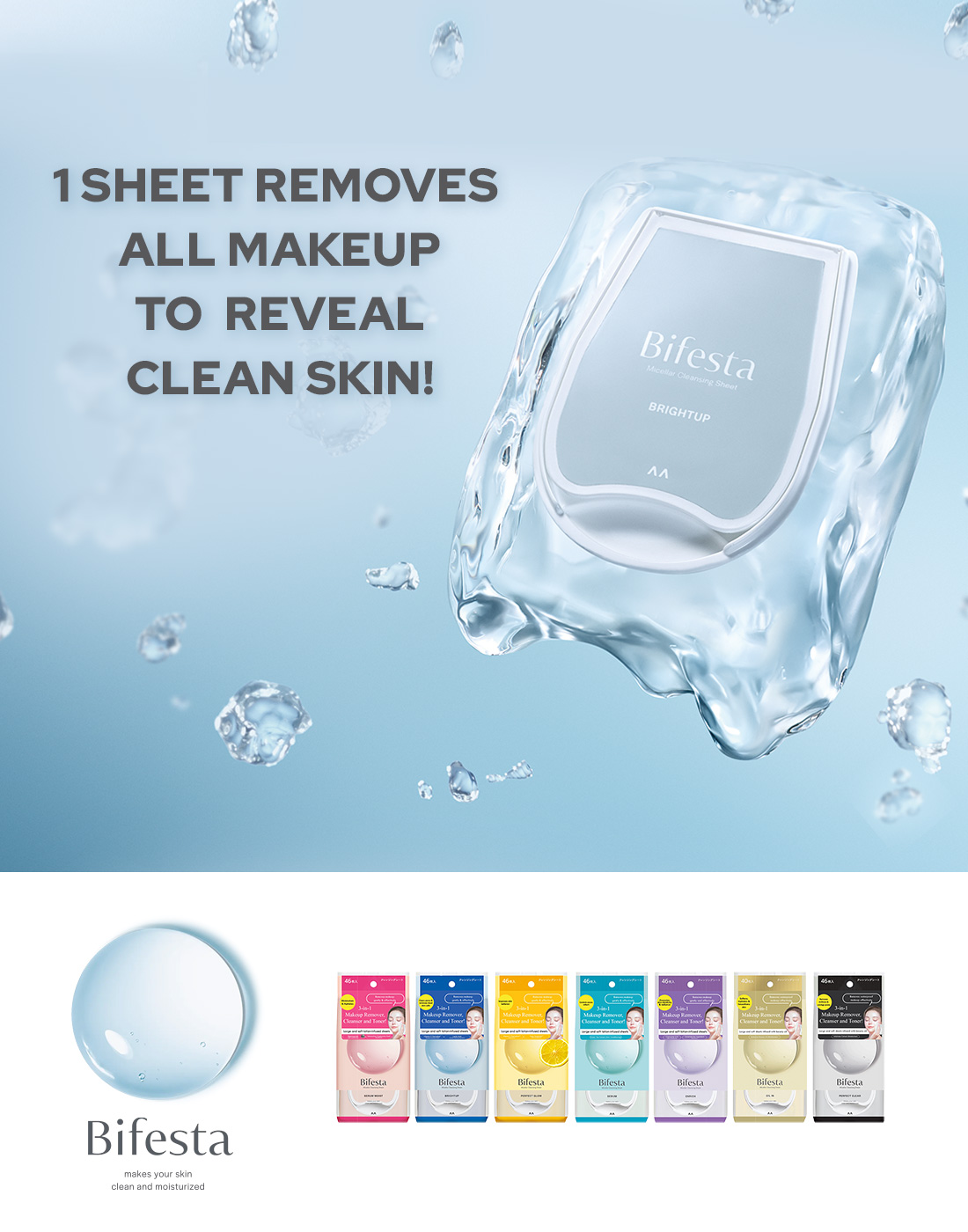 Makeup Remover Cleansing Sheets